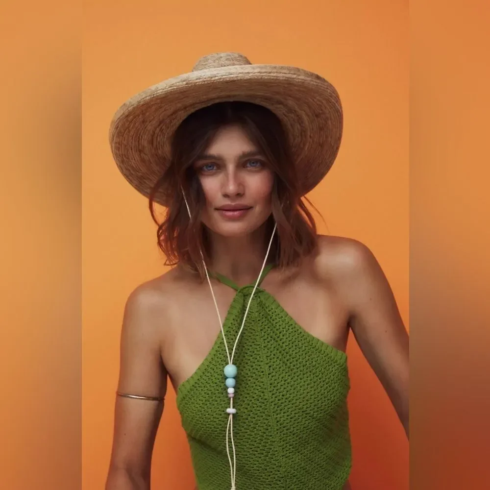 NWT Free People Lack Of Color Western Desert Palma Cowboy Hat Sz L-XL
